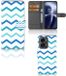 B2Ctelecom OnePlus Nord 2T Telefoon Hoesje Zigzag Blauw