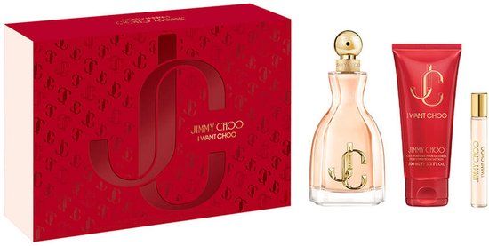 Jimmy Choo Parfumset voor Dames I WANT CHOO 3 Onderdelen
