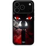 Maniacase Coque Pour iPhone 17 Pro Itachi Uchiwa Naruto Anime Art