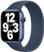 Apple Siliconen solobandje voor de Apple Watch | 38/40/41/42 mm - Maat 9 - Abyss Blue