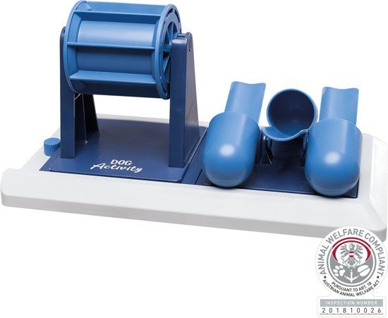 TRIXIE dog activity intelligentiespel poker box vario 2 - blauw