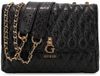 GUESS Tamara Convertible Crossbody Flap Black zwart