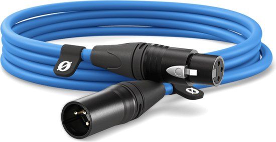 RØDE Rode XLR-3M Blue premium XLR-kabel 3 meter