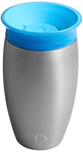 MUNCHKIN Miracle 360° Roestvrij Stalen Drinkbeker, 296 ml, Blauw