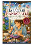 JAPANESE HANDCRAFTS COLORING BOOK
