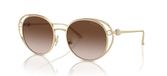 Zonnebril, Jimmy Choo Zonnebril JC 4003HB goud/bruin shaded 53/18/140 dames