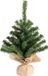 Everlands Imperial pine mini kerstboom - groen - H35 cm - in zak