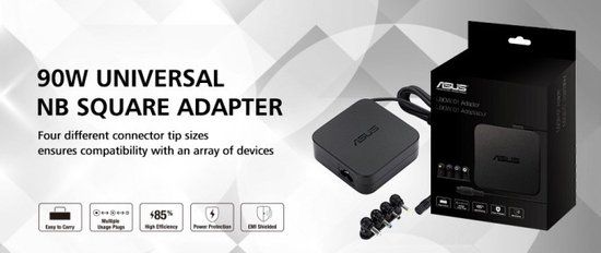 ASUS ORIGINEEL 90w 4,74A 19v Adapter voeding met meerdere pinmaten