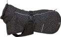 Trixie Manteau pour chien Limoux Réfléchissant Noir/Gris - Coupe-vent, 45 cm