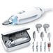 Beurer MP62 Home Manicure en Pedicure Set Elektrische manicure en pedicure tool 10 hoogwaardige bijlagen LED precisie licht 2000-5400 tpm Inclusief opbergtas