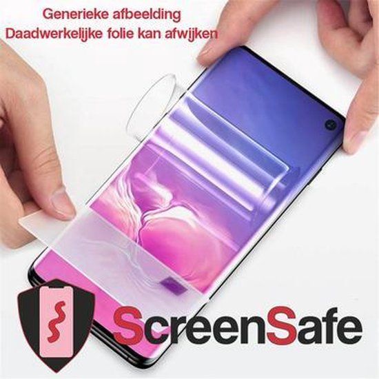 ScreenSafe High Definition Hydrogel screenprotector Doov S2 - Plastic - Siliconen