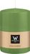 Wiedemann Bougie cylindrique/bougie pilier grande - vert clair - 15 x 10 cm - 113 heures de combustion - bougies pilier