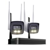 HiLook IKS-2044BH-PH/W Caméra de surveillance IP WiFi, radiocommandée