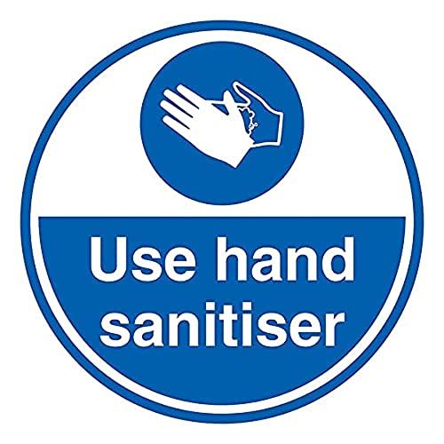 Gebruik Hand Sanitisator - Vloersticker - 450x450mm