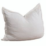 Bananair - Zitzak XXL afneembare hoes - bouclé - Wit 180 x 140 cm