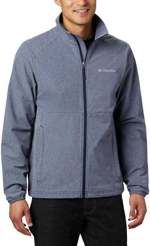 Columbia Heather Canyon Jas zonder Capuchon Heren, collegiate navy/heather XXL 2020 Softshell jassen