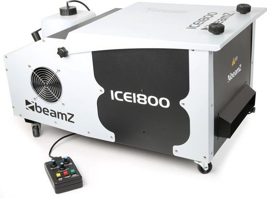 Beamz ICE1800 Rookmachine - 1800W met Afstandsbediening en DMX