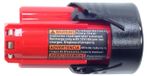 Milwaukee Batterie rechargeable pour M12, 48-11-2411, 48-11-2420, 2455, 12V, 2.0 Ah