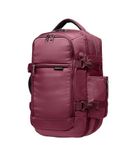 PUCCINI Easy Pack handbagage rugzak voor Ryanair reisrugzak onder de stoel cabinetas vliegtuig reistas voor heren en dames multifunctionele rugzak, wijnrood, S - 40x20x25 cm (18 L)