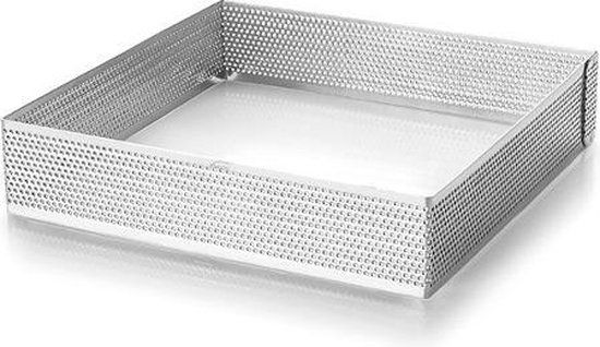 Lacor 68556 Cakevorm - Vierkant - 16x16cm - RVS