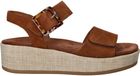 Remonte Dames Plateau Sandalen Bruin Maat 42