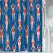 Spirella Douchegordijn Polyester – Anti-Schimmel Douchegordijn Waterdicht – Stijlvol Design voor de Badkamer – Blauw