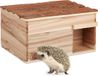 Relaxdays Egelhuis - met bodem - hout