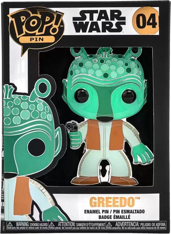 Funko POP! Enamel PIN Star Wars - Greedo #04