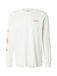 Levi's Relaxed T-shirt met lange mouwen en print - Heren - 2XL - Wit / Legendary Speed Egret