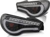 Viking Choice Achterlichten TOYOTA GT86 12-16 LED STRIP ZWART SEQ