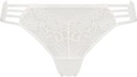 Hunkemöller Dames Lingerie String Briar - Wit - Maat XL