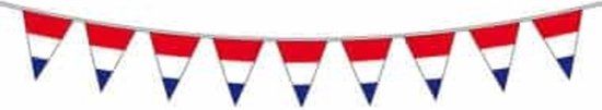 Top1Toys Globos Europe BV Vlaggenlijn Holland rood-wit blauw gestreept 10 meter