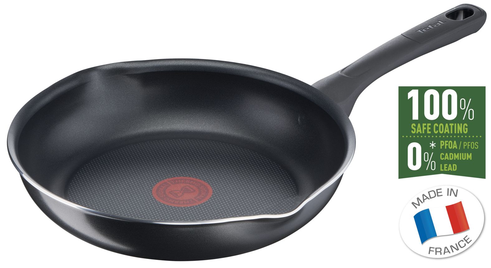Tefal Day by Day Koekenpan - 24 cm - Zwart