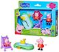 Peppa Pig Peppa & Evie´s Park Fun Figuur Blauw