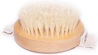 AWGifts Ancient Wisdom Lichaamsborstel - Rond - Licht Hout - Met Handvat