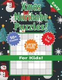 Xmas Nurikabe Puzzles For Kids