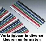 GBC CombBind Bindruggen Blauw 16mm (100)