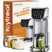 IcyTreat Machine à glace 12-en-1, Entièrement Automatique, Acier inoxydable