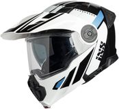 iXS Venture 1.0 Systeemhelm - Zwart/Blauw/Wit - Maat XL