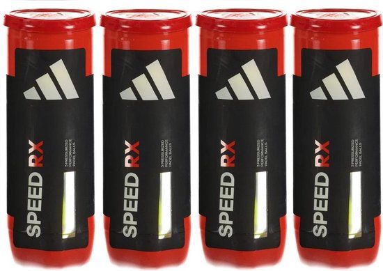 Adidas RX Padelballen - 12 ballen - Geel