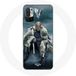 Maniacase Hoesje voor Xiaomi Redmi Note 10 5G Vikings serie seizoen 6 Ragnar Lothbrok logo V zwaard Grey Fog