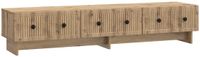 vidaXL TV-meubel 147 x 34,5 x 30 cm Artisanaal eiken Bewerkt hout