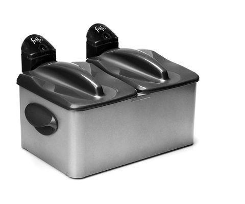 Frifri 1968 Dubbele Frituurpan - 7L - 3200W - Zwart/Zilver