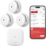 X-Sense Link+ Pro Slimme Rookmelder bundel - 3 XS01-M Rookmelders en SBS50 Base Station