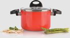 BergHOFF Kookpot met deksel rood 16 cm