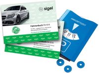 Sigel formulierboek Fahrten T1096, A6 dwars, 44 vel, 2 rittenboeken + parkeerSchijf