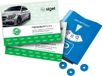 Sigel formulierboek Fahrten T1096, A6 dwars, 44 vel, 2 rittenboeken + parkeerSchijf