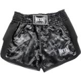 Metal Boxe Korte Kickboksen Mirror XS Zwart