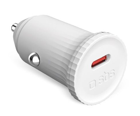 SBS TECRPD25WGRS - USB-C 25W Car Charger - Cyan