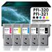Canon Cartouches d'encre PFI-320/321 pour Canon ImagePrograf TM-250/255/350/355